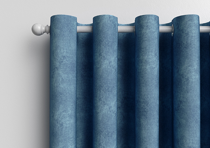 Florence Faux Suede, Prussian Blue - Made to Measure Curtains - Image 13